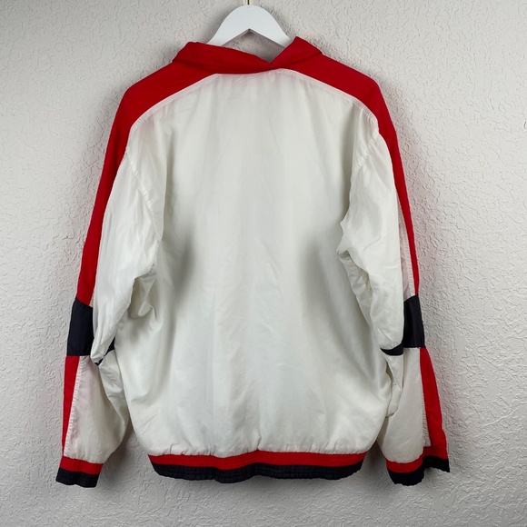 Vintage 80’s Fila Unisex Retro Red and White Color Block Tracksuit Set US40 - Picture 3 of 16